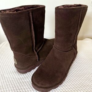 BearPaw Brown Winter Chelsea Boots